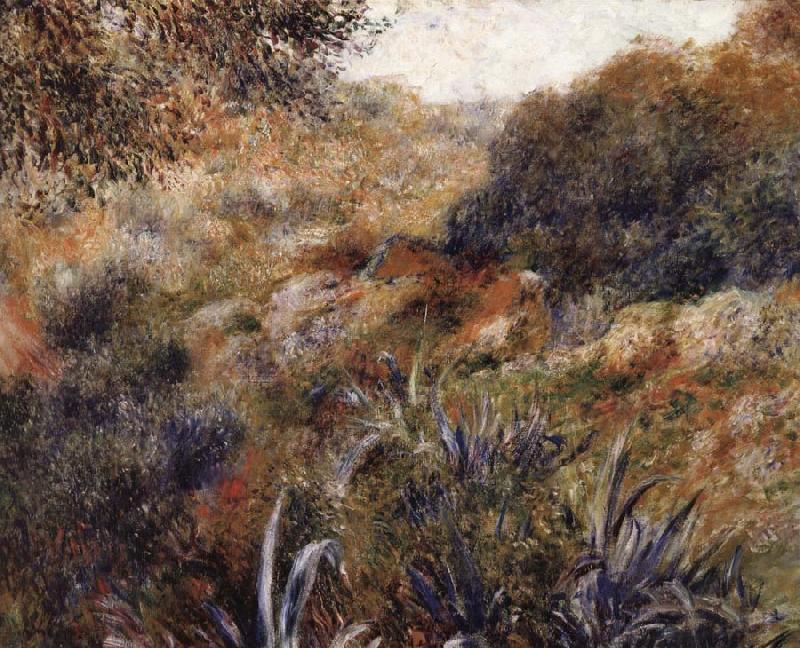 Pierre Renoir Algerian Landscape:Wild Woman Ravine china oil painting image